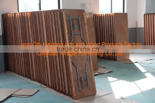 Round Plywood Folding Banquet Table