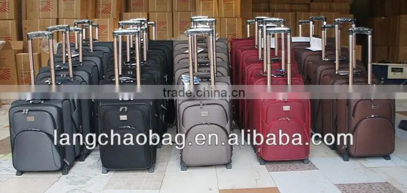 professinal design luggage with PVC luggage cover