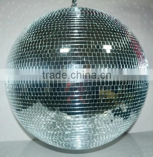 large mirror ball /outdoor laser light christmas decoration for 90cm silver color mirror ball
