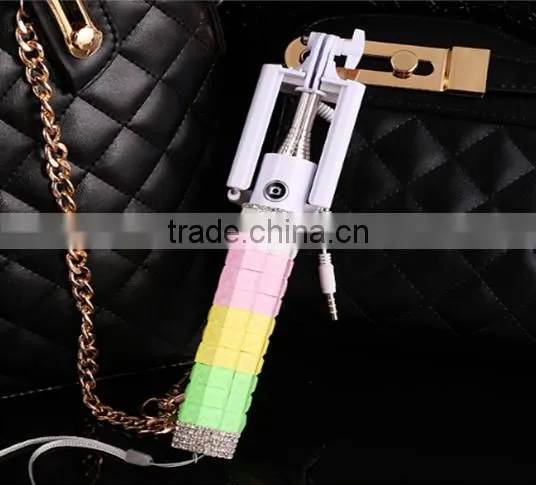 Foldable Pocket Size Selfie Stick Handheld Monopod Selfie Stick