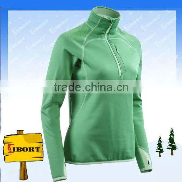 JHDM-1559 ladies 2012 softshell pullover with high neck collar