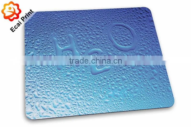high quality flat heat transfer digital printing gaming mouse pad