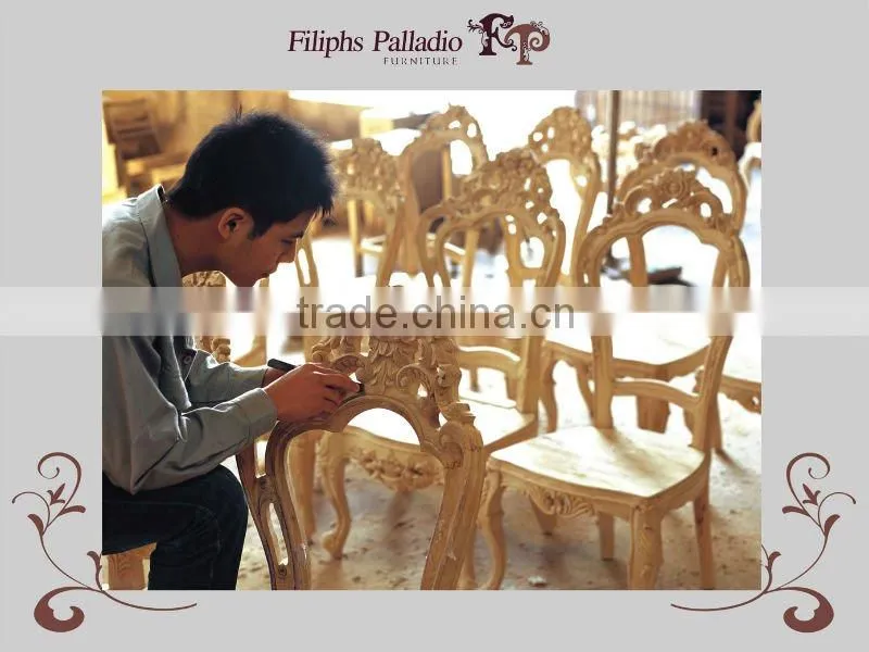 FP Classic bedroom furniture - solid wood hand carved bedroom set