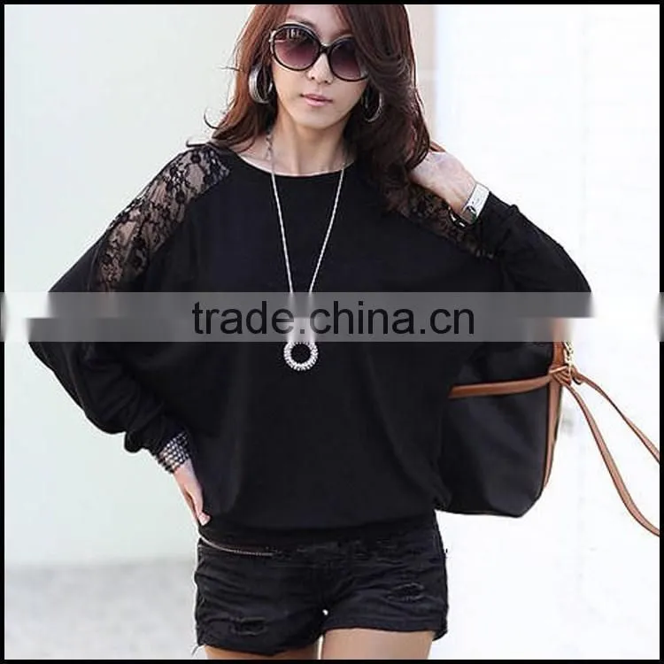 Factory Direct Sale Women Long sleevesT-Shirt With Fashion Design
