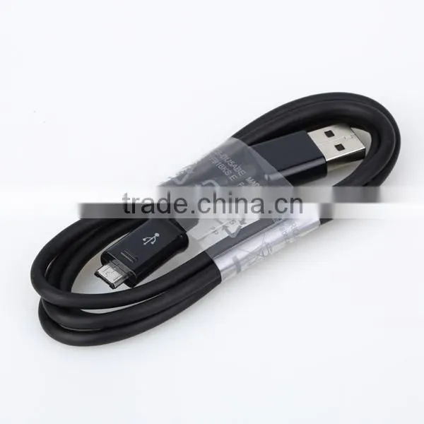 Competitive price original black double sided micro usb data cable for samsung