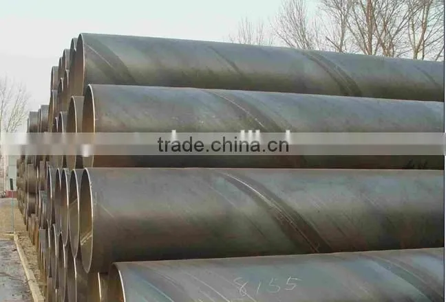 Thin wall carbon welded spiral steel pipe