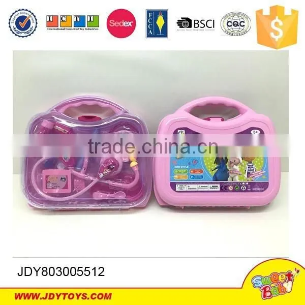 2016 new cute pig doctor's tackle doctor tool funny game for kid