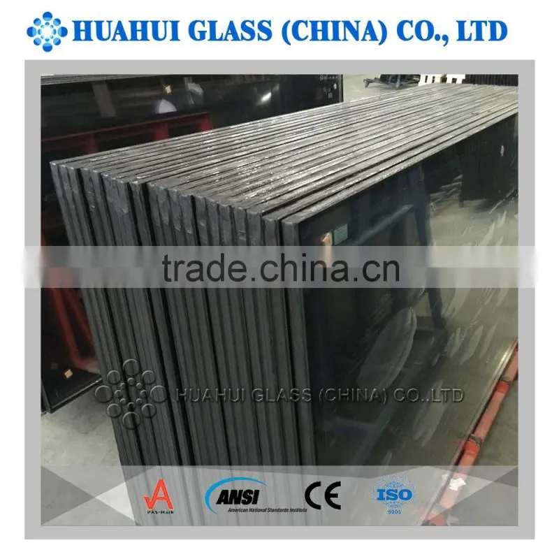 commercial building facade glass window insulated glass with CE, ISO, CCC, ANSI certification