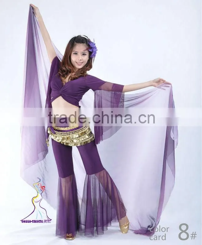 SWEGAL belly dance fan veils SGBDD14001