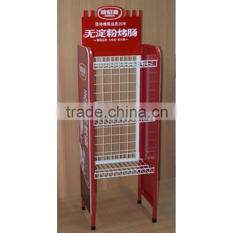 new designed pets products display rack with universal usage