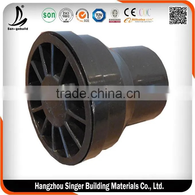 Hot sale plastic drainage pipe, high quality black plastic water line pipe fittings