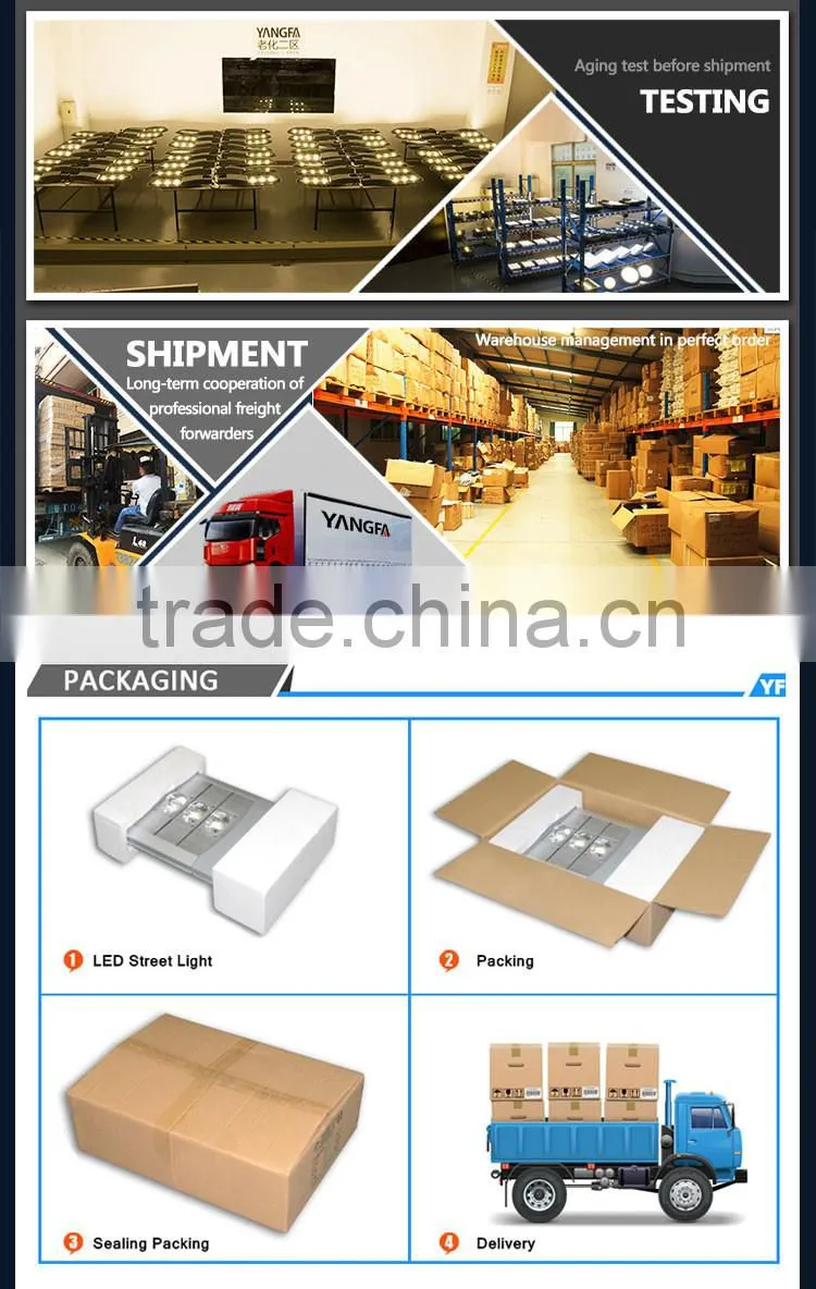 YANGFA Smart sensors solar pv led street light AS01 30W