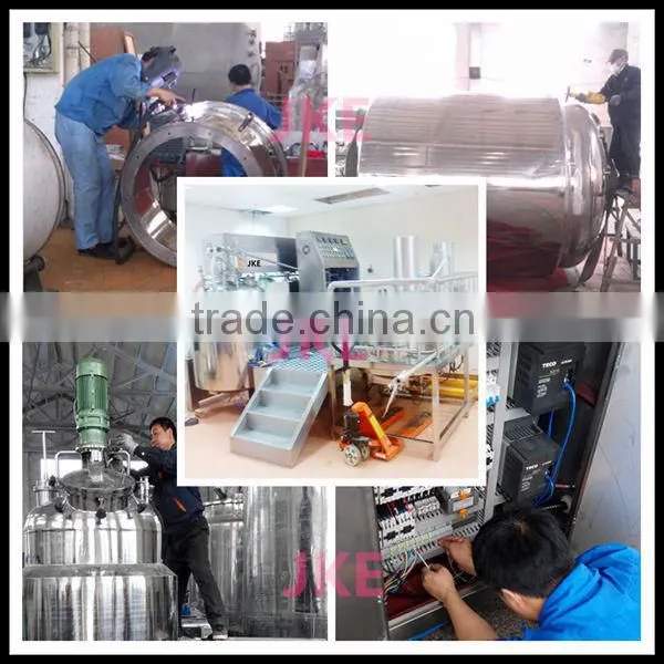 JKE-30L China Best Stainless Steel Cosmetic Vacuum Powder Emulsifier