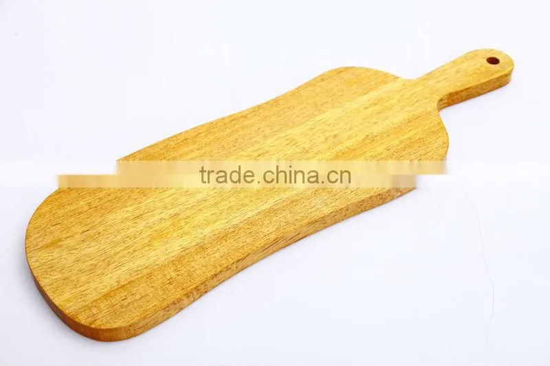 anti microbial mango wood cheese kitchen cutting board with handle