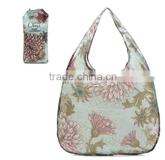Most popular foldable nylon shopping bag