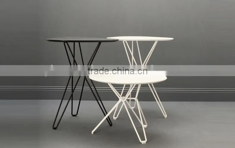 round top table with metal leg/Any home furniture Dining Table coffee table