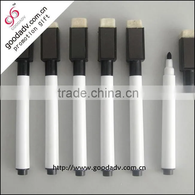 Manufacturers custom green erasable brush children marker pen