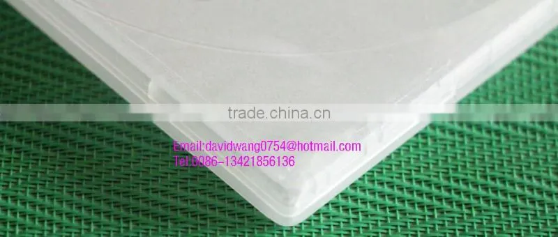 pp cd Box clear double Line corner-10mm
