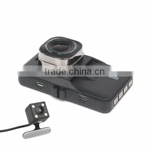 3.0 inch screen 1080P car dash camera dual lens