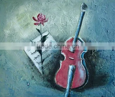 abstract handmade oil paintings of butterflies