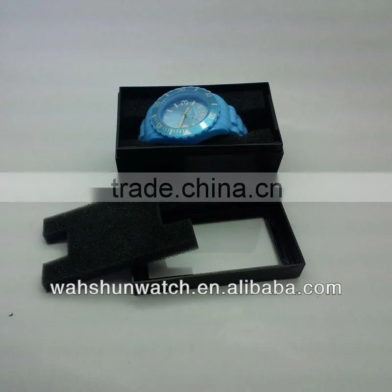 Custom logo printed cardboard leather paper jewelry box wholesale
