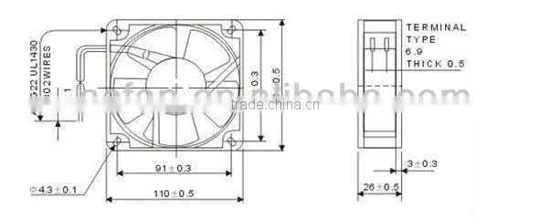 axial air extractor fan