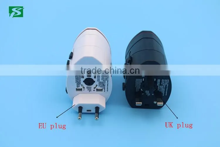 World plug power adapter input 100~240v ac 50/60hz