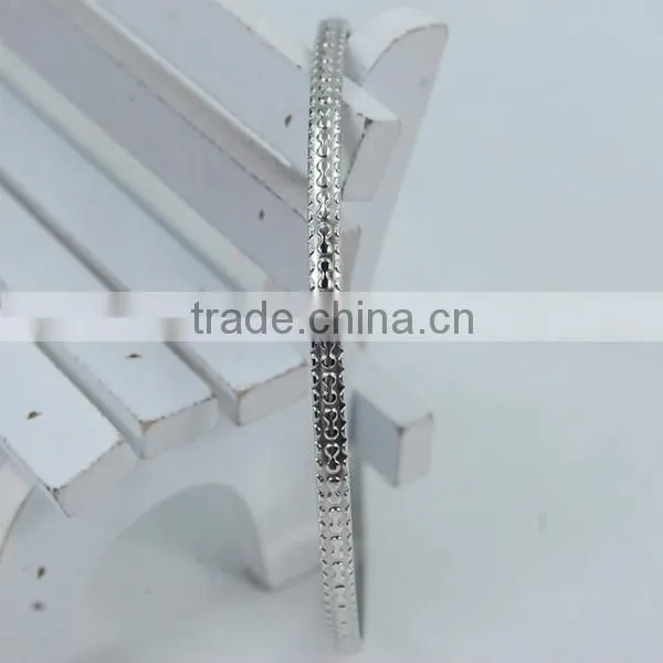 steel rope bracelet with metal Fashion stainless steel bracelet bangles