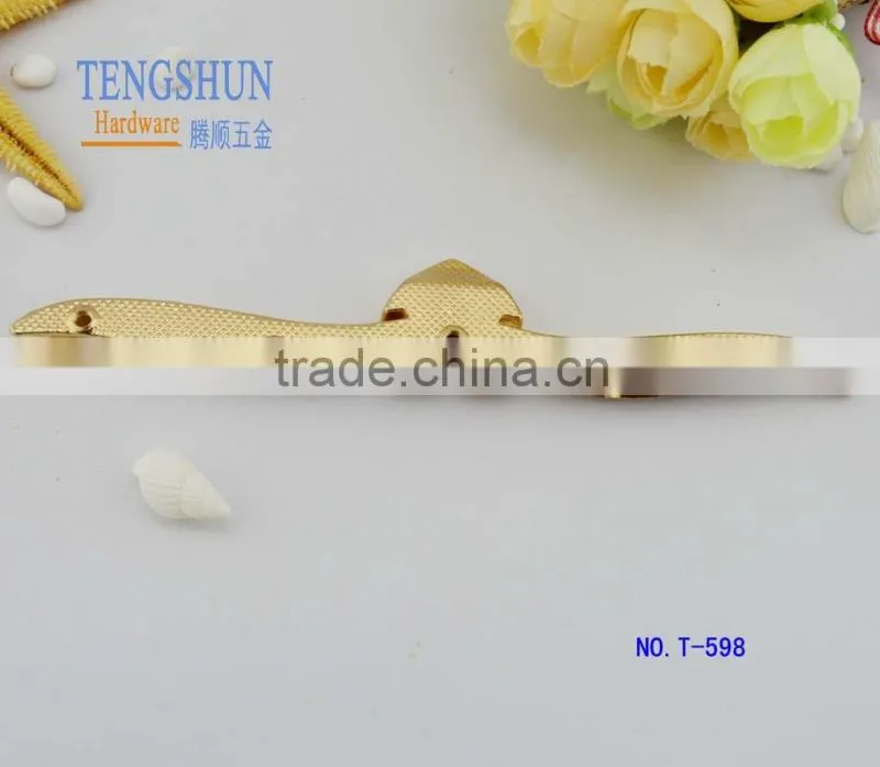 Zinc alloy decorative side clip for purse new style metel bag parts free samples