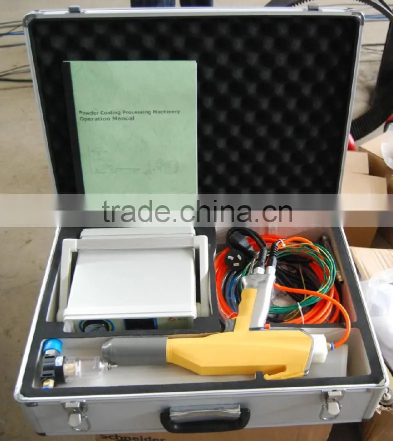 Lab powder coating spray gun
