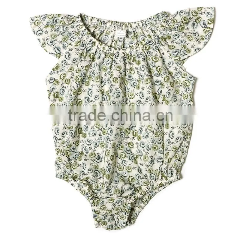 kids clothes floral baby romper newborn baby romper