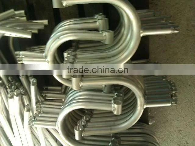 beautiful aluminum part welding