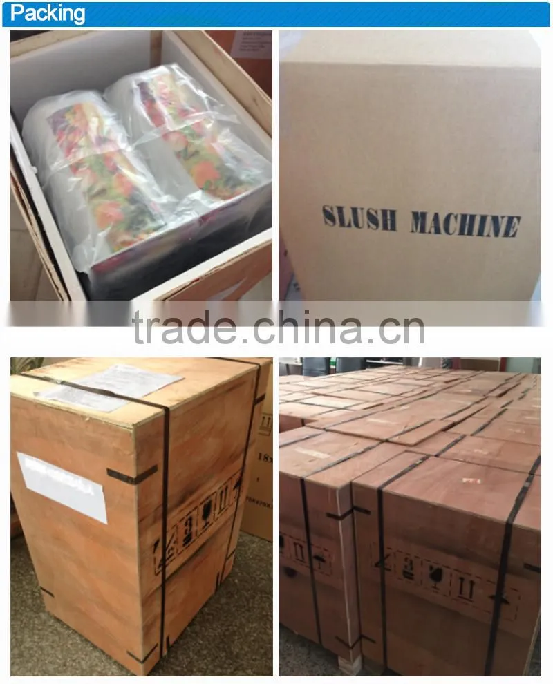 Three beverage dispenser biz machine slush machine for sale