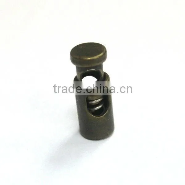 2016 high quality metal double cord lock/stopper for garments