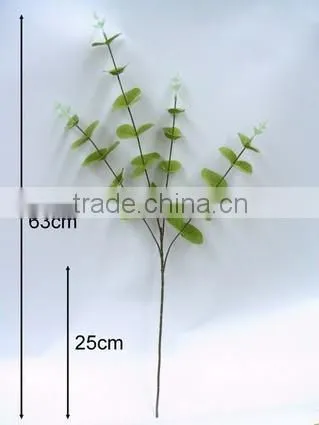 Indoor Decoration Artificial Leaves Multicolor Eucalyptus Plant