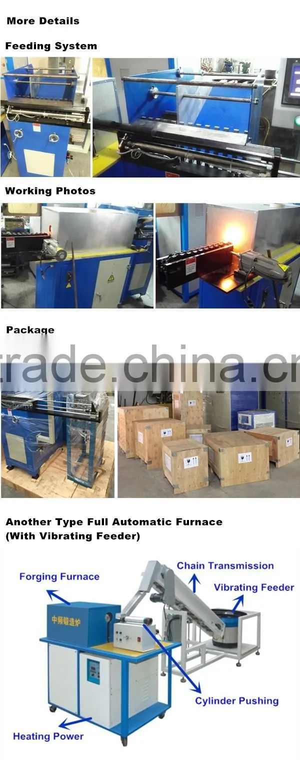 Saving Energy Easy Operation Automatic Feeder Induction Hot Forging Machine (JLZ-110)