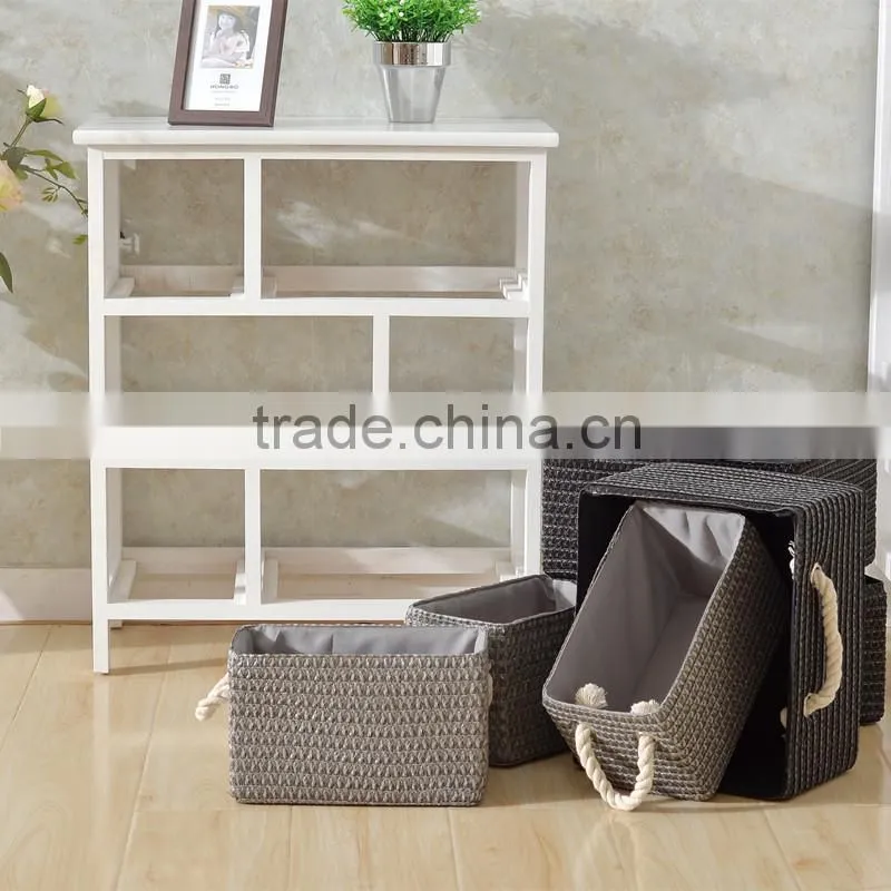 Living Room Table,Wooden Nightstands With PVC Drawer