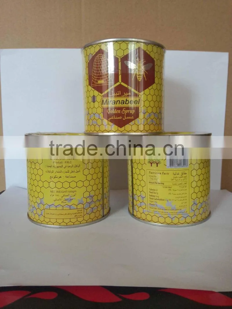 Canned Golden Honey Syrup