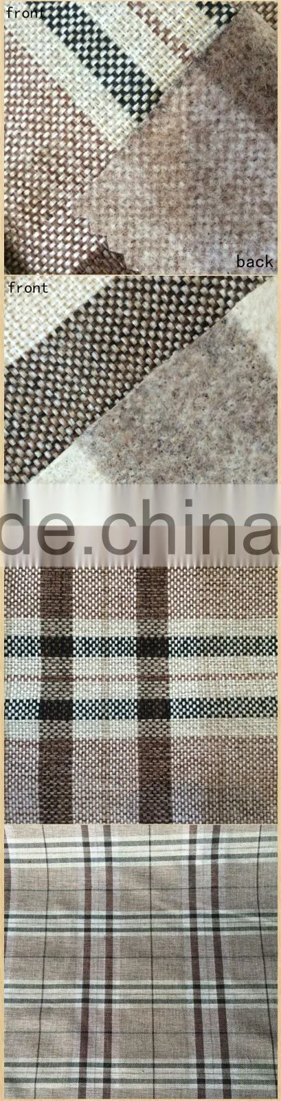 100% polyester sofa fabric with various square pattern design and color european style sofa