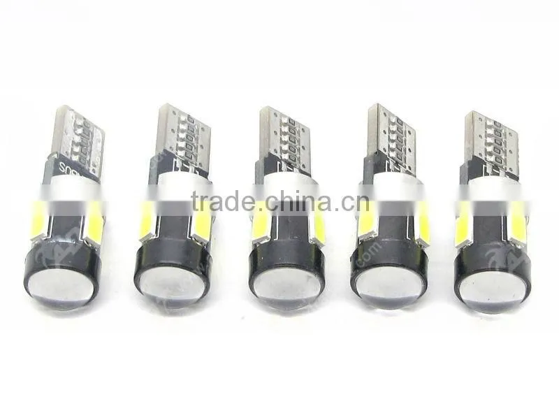 Hot sale T10 194 168 W5W 5630 LED 6 SMD White No error led lamp