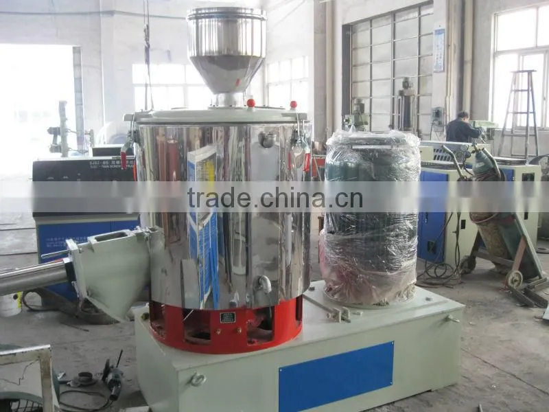 High speed plastic mixer
