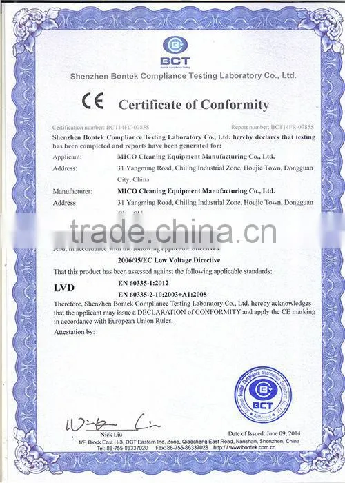 High end handheld wet and dry vacuum cleaner