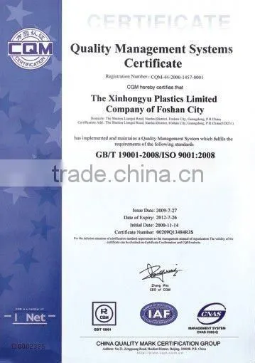U-PVC color profile