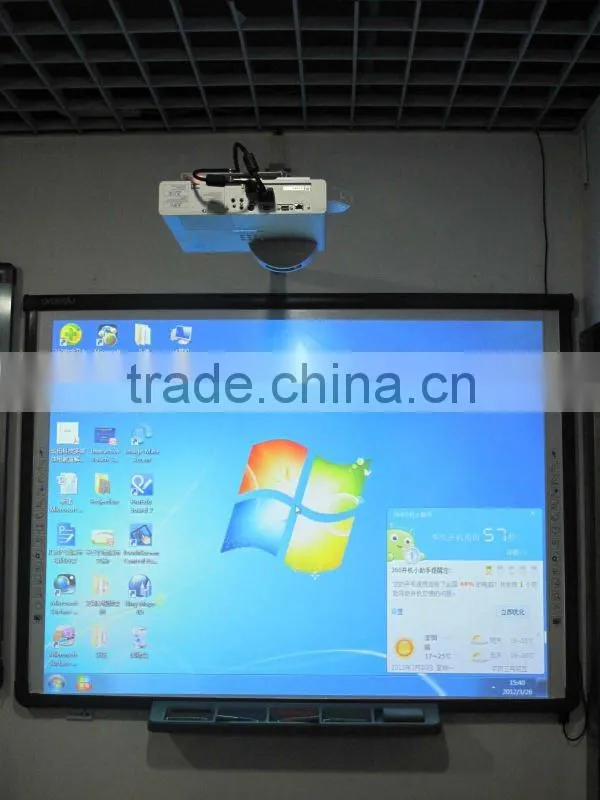 77"86"87"97" two camera optical interactive whiteboard