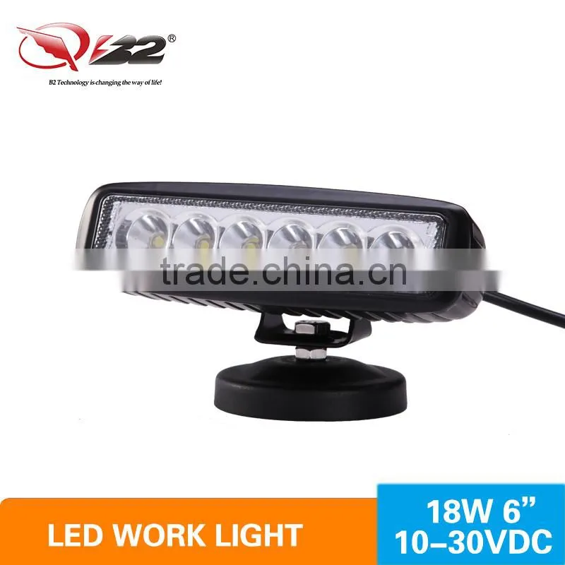 off road led work light 24v 18w led headlight for jeep,auto parts, 4x4 cars accessories