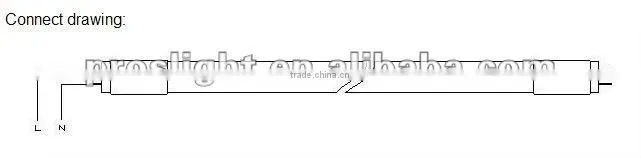 1.2m T8 LED tube lamp