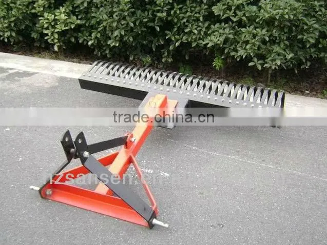 tractor implements 3point mounted landscape raker stick raker