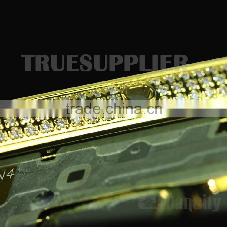 24Kt gold luxury middle plate for samsung galaxy s6