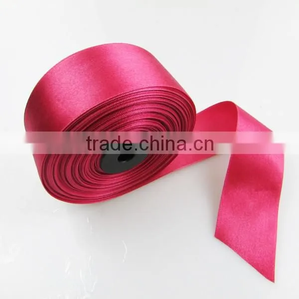1.5 inch satin ribbon beautiful red color polypropylene ribbon