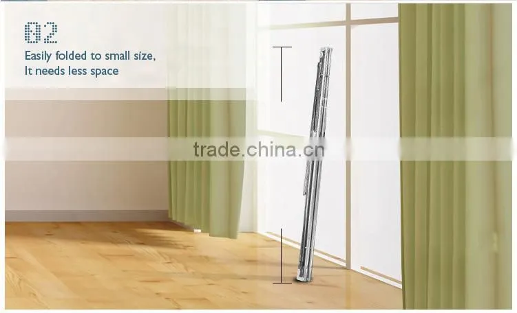 X type stainless steel folding portable garment use cloth hanger stand